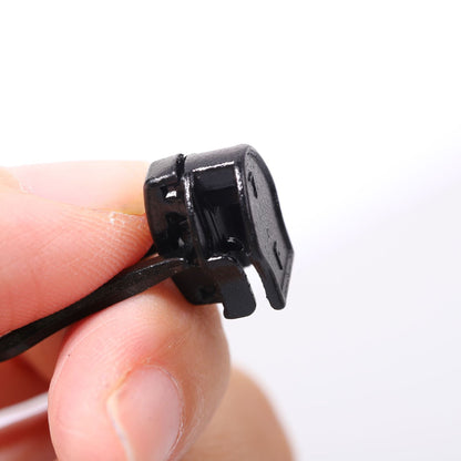 5# Black Pull Tab Zipper Slider