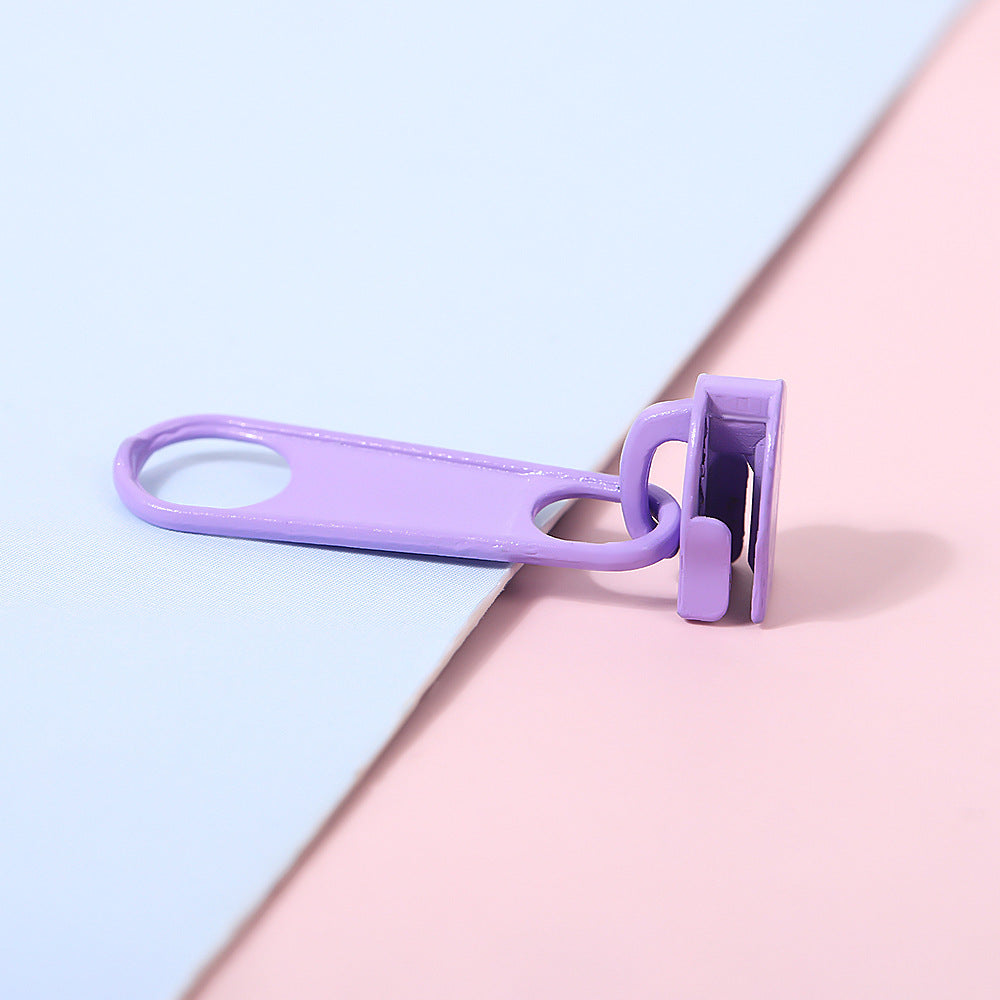 3# Colorful Pull Tab Zipper Slider