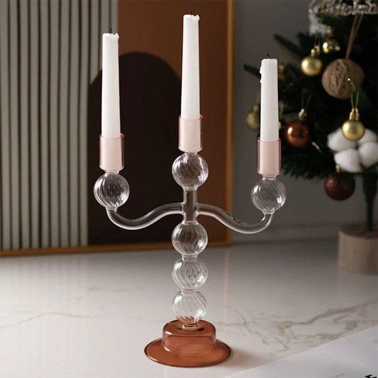 3 Vintage Candle Holders Nordic Style Home Decorations - Image 7