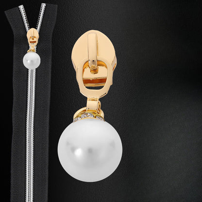 5# Pearl Zipper Pull