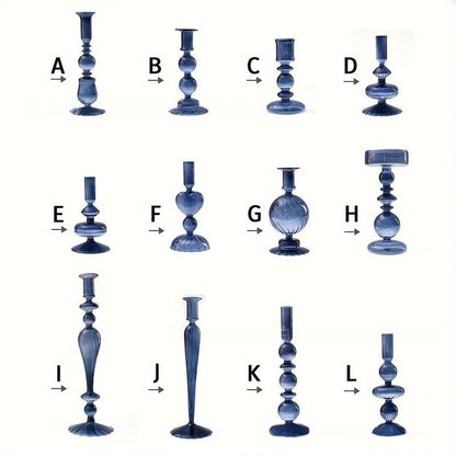 Glass Candlestick Holder For Wedding - Image 6