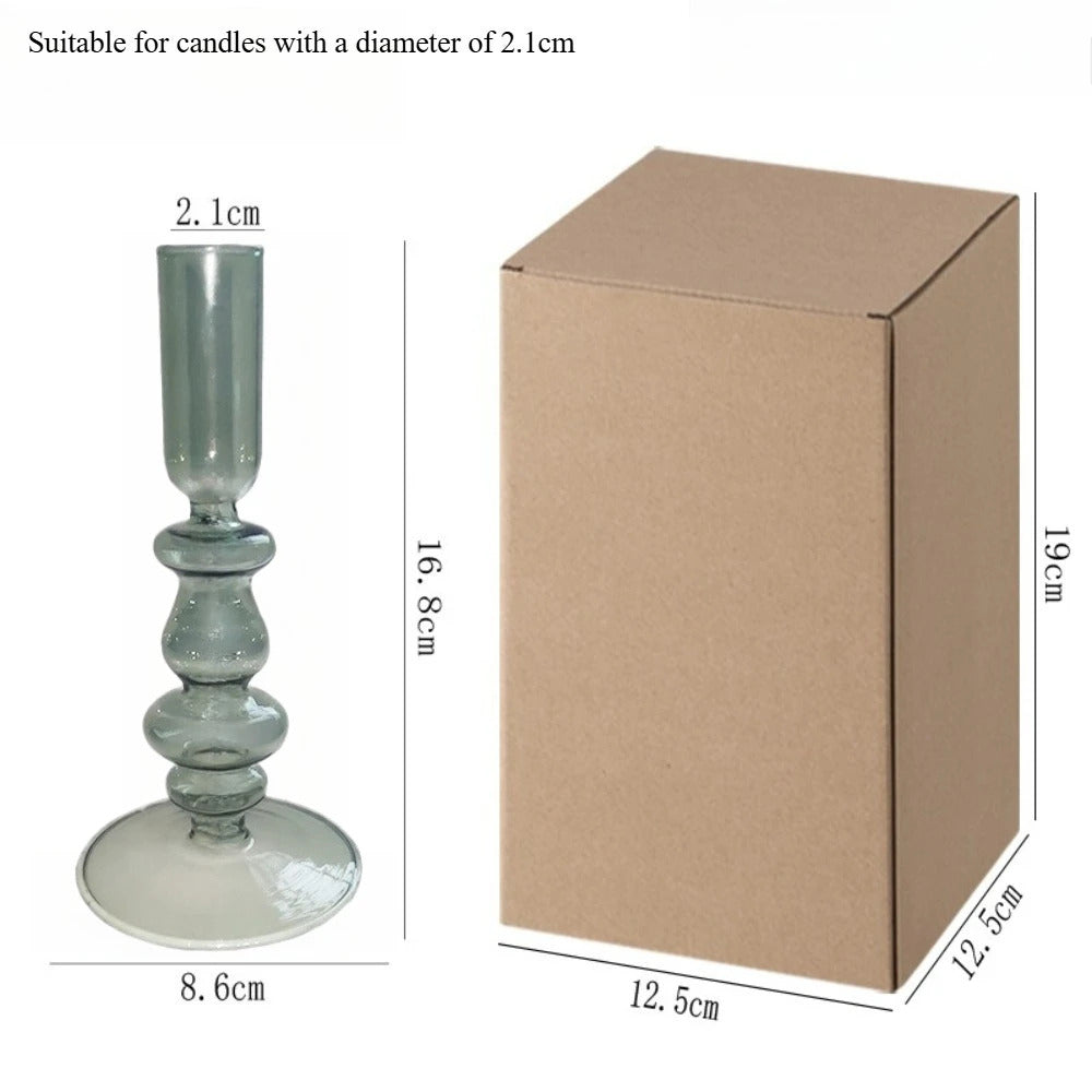 Stained Glass Candlestick for Home - Image 7