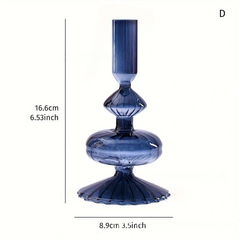 Glass Candlestick Holder For Wedding - Image 10