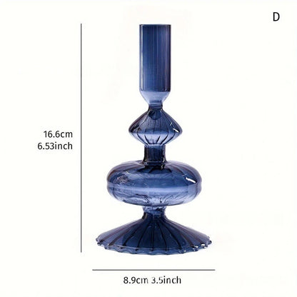 Glass Candlestick Holder For Wedding - Image 10