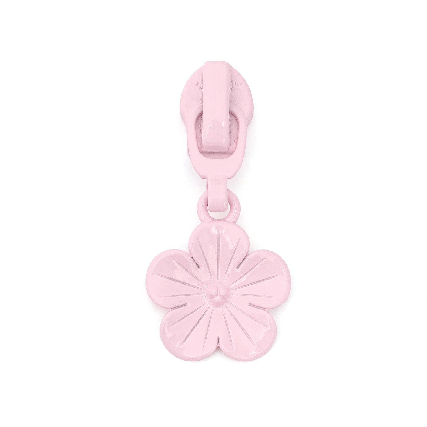 5# Plum Blossom Pull Tab Zipper Slider (Nylon Zipper)