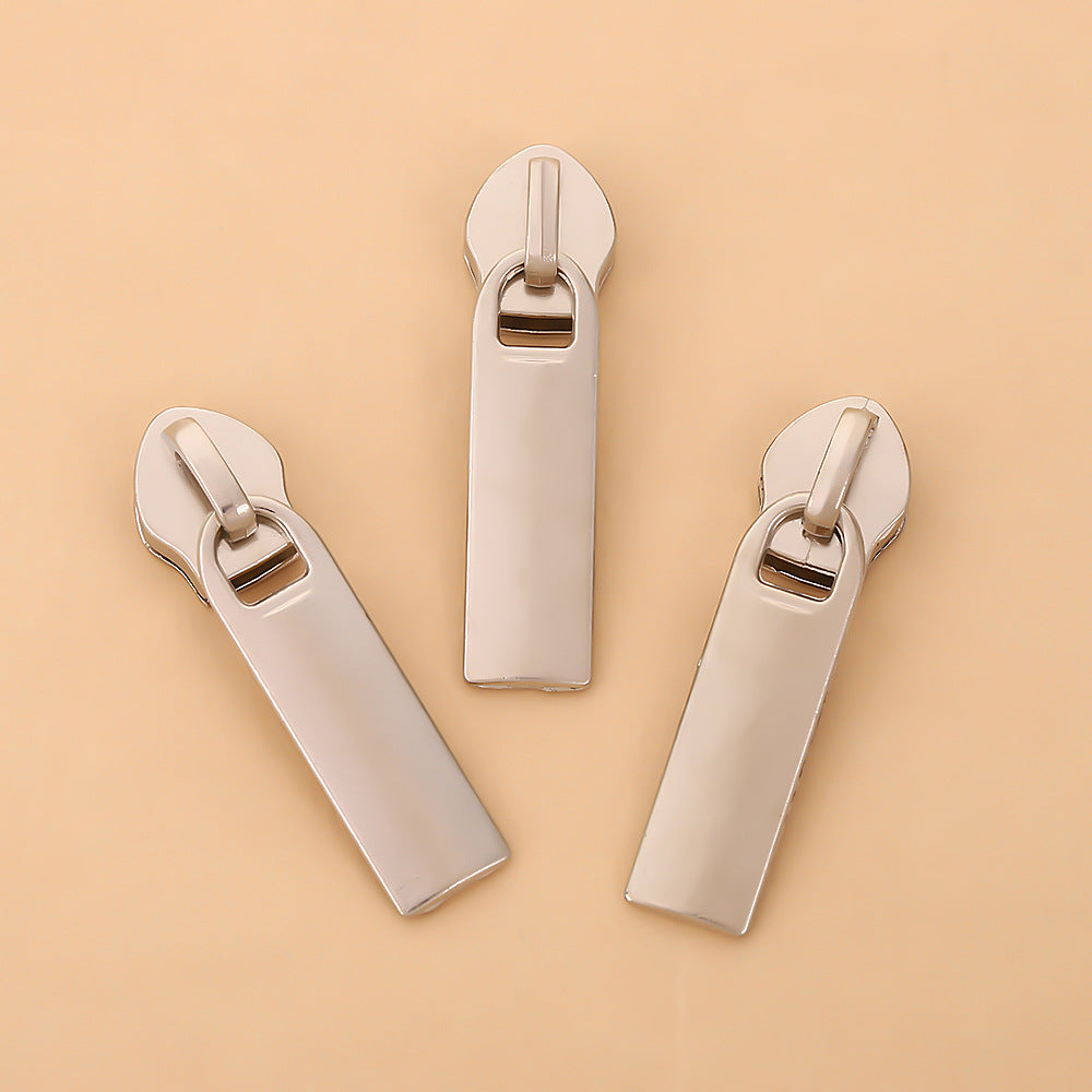 5# Matte Rectangular Zipper Pull