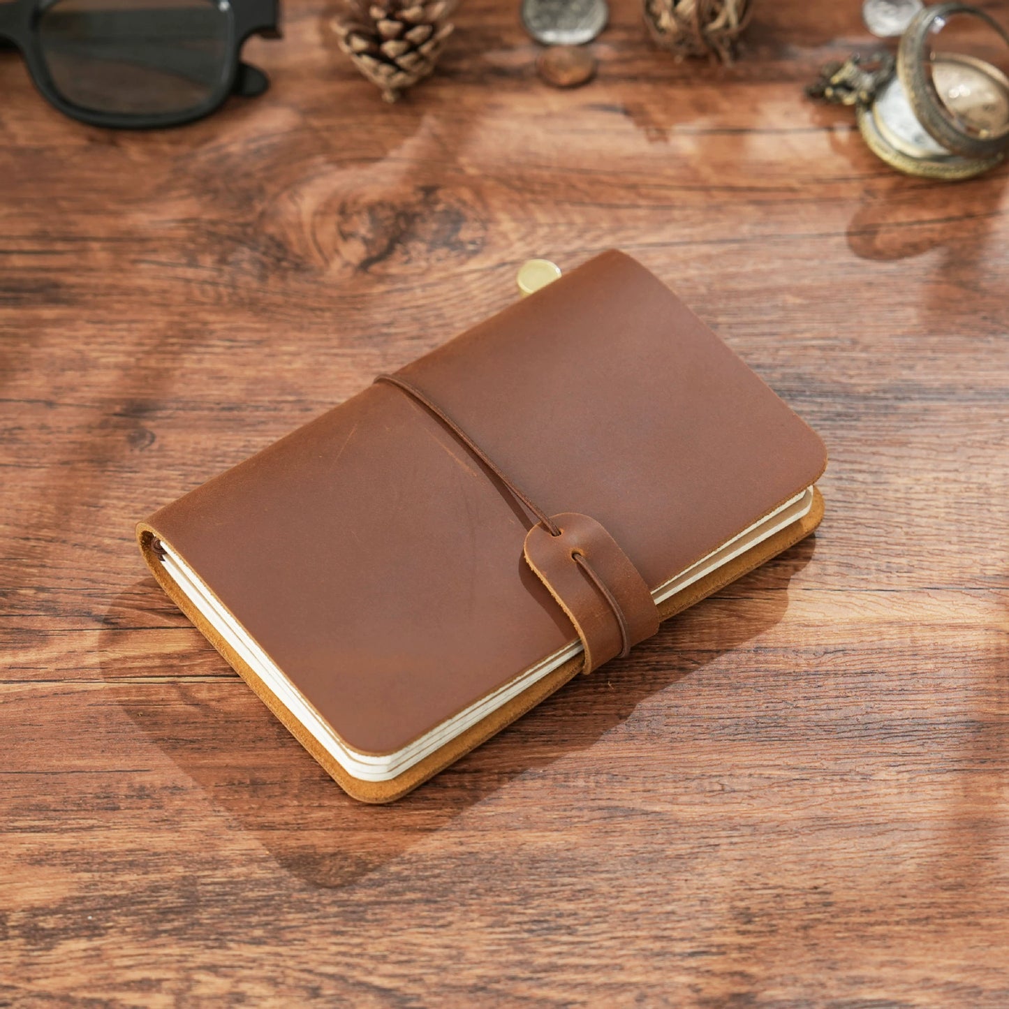Crazy Horse Leather Outdoor Travel Journal Diary