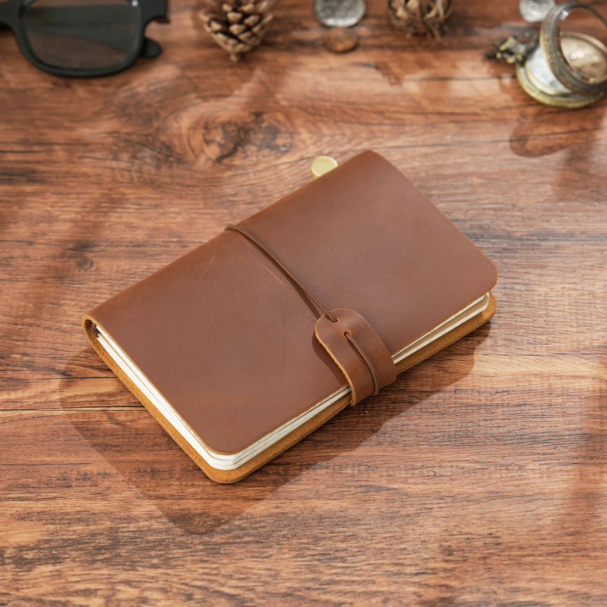 Crazy Horse Leather Outdoor Travel Journal Diary