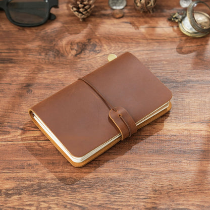 Crazy Horse Leather Outdoor Travel Journal Diary