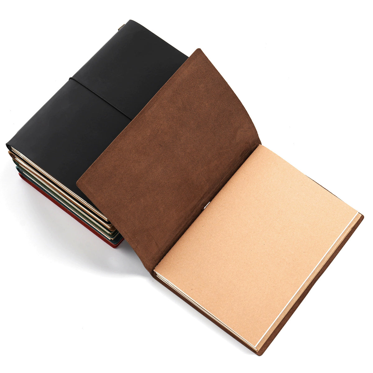 Crazy Horse Leather B5 Travelers Notebook Journal Cover