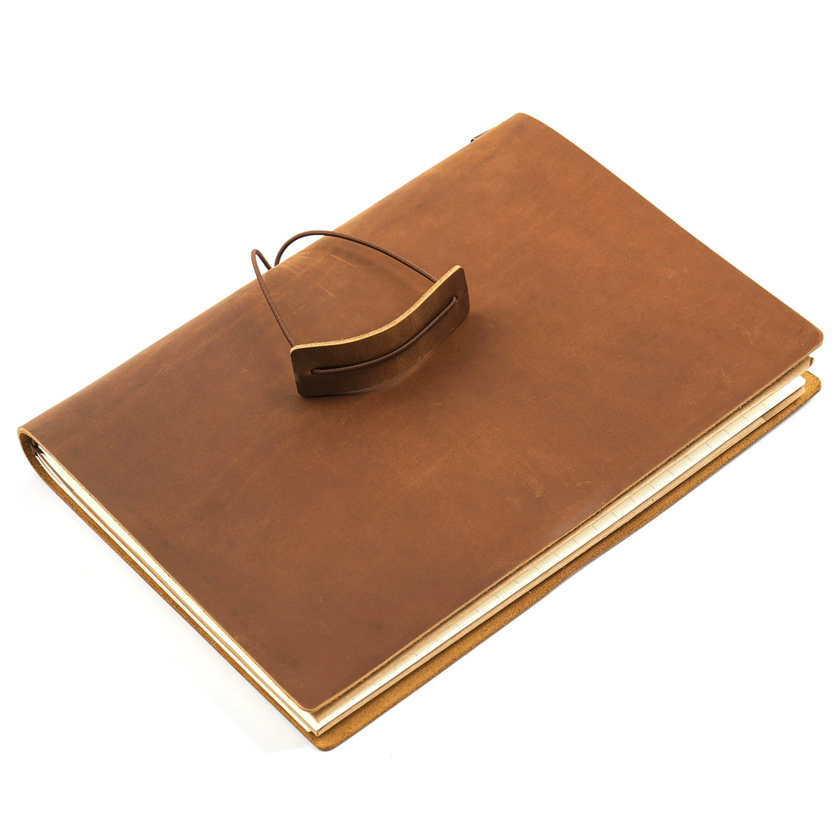 Crazy Horse Leather B5 Travelers Notebook Journal Cover
