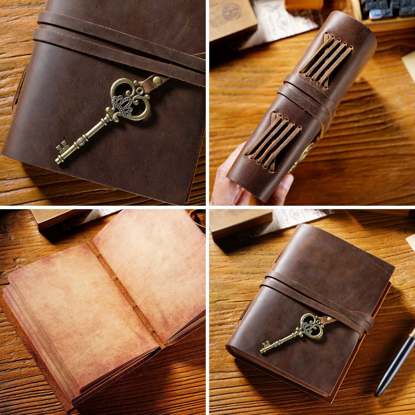 Crazy Horse Leather Travelers Sketch Journal