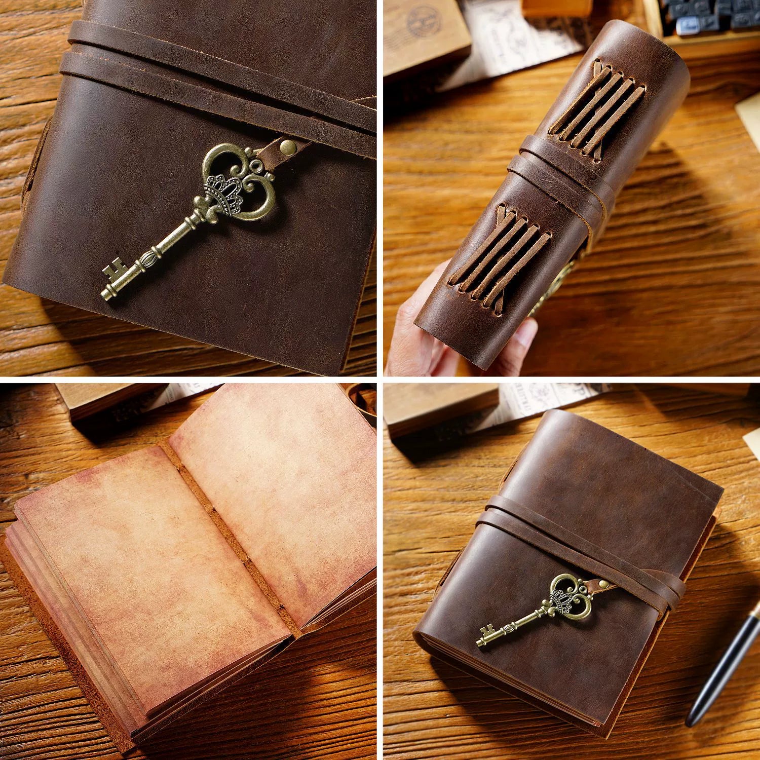 Crazy Horse Leather Travelers Sketch Journal