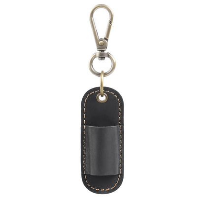 Crazy Horse Leather Portable Pen Sleeve
