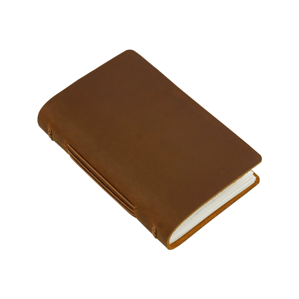 Crazy Horse Leather Portable Pocket Sketchbook