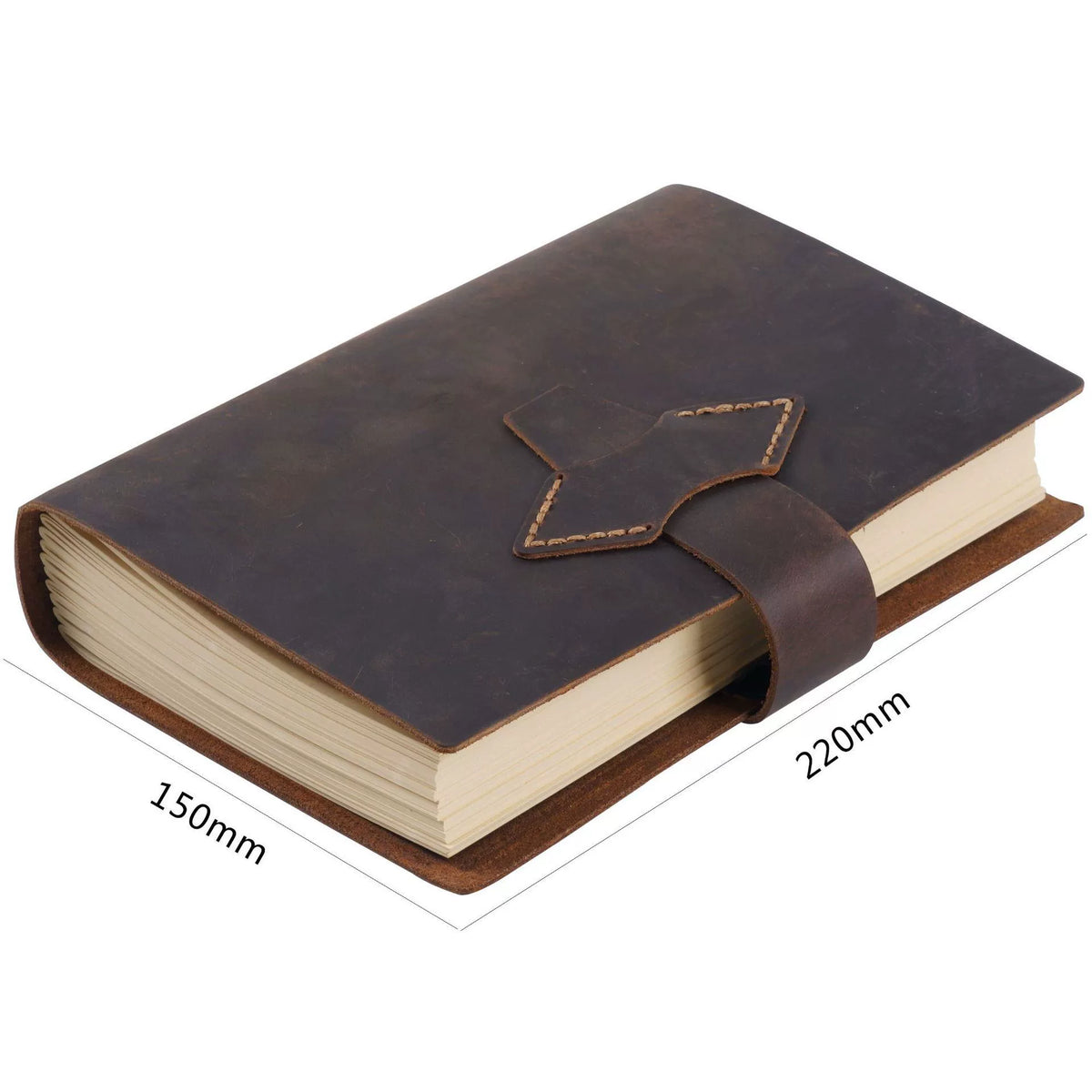 Crazy Horse Leather A5 Handmade Diary Notebook