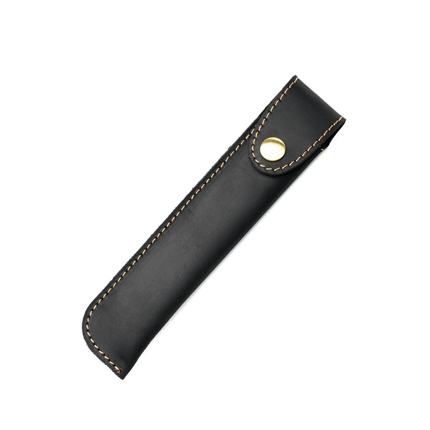 Crazy Horse Leather Slim Pen Sleeve Protective Case