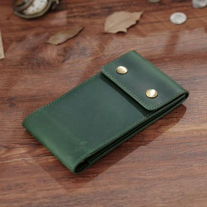 Crazy Horse Leather Pocket Address and Memo Notebook