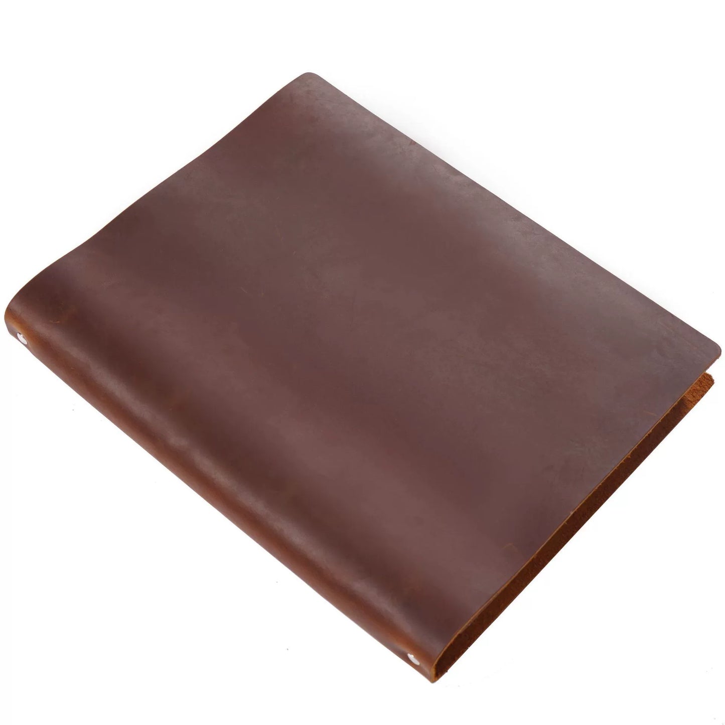 Crazy Horse Leather A4 Refillable Ring Binder Journal