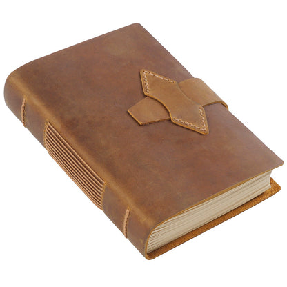 Crazy Horse Leather A5 Handmade Diary Notebook