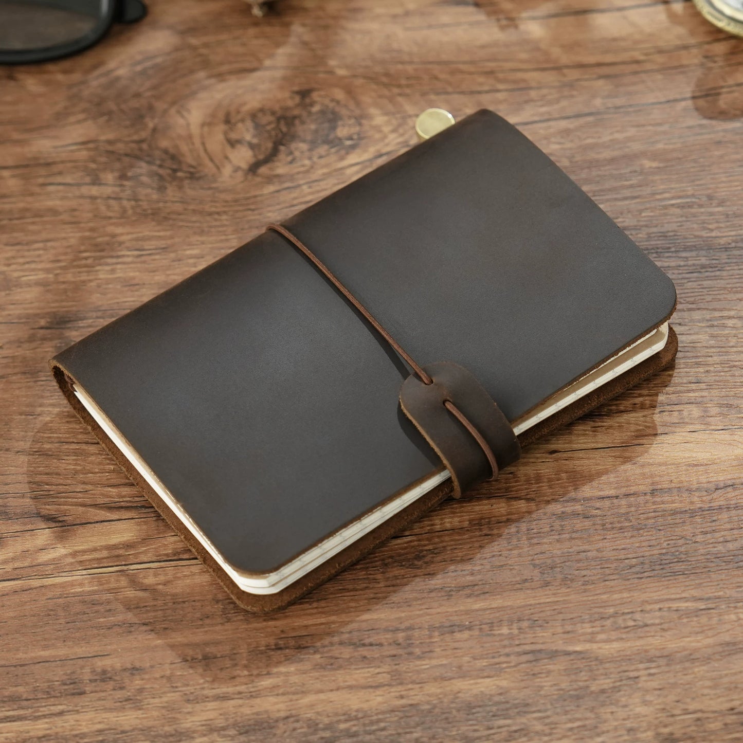 Crazy Horse Leather Outdoor Travel Journal Diary