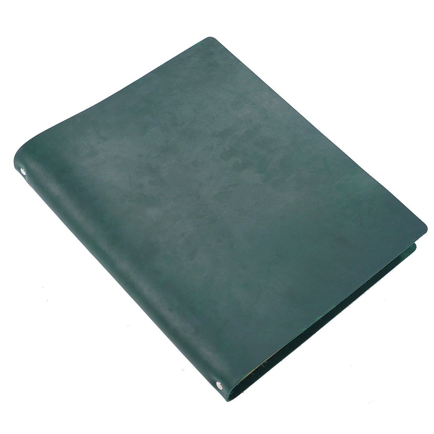 Crazy Horse Leather A4 Refillable Ring Binder Journal