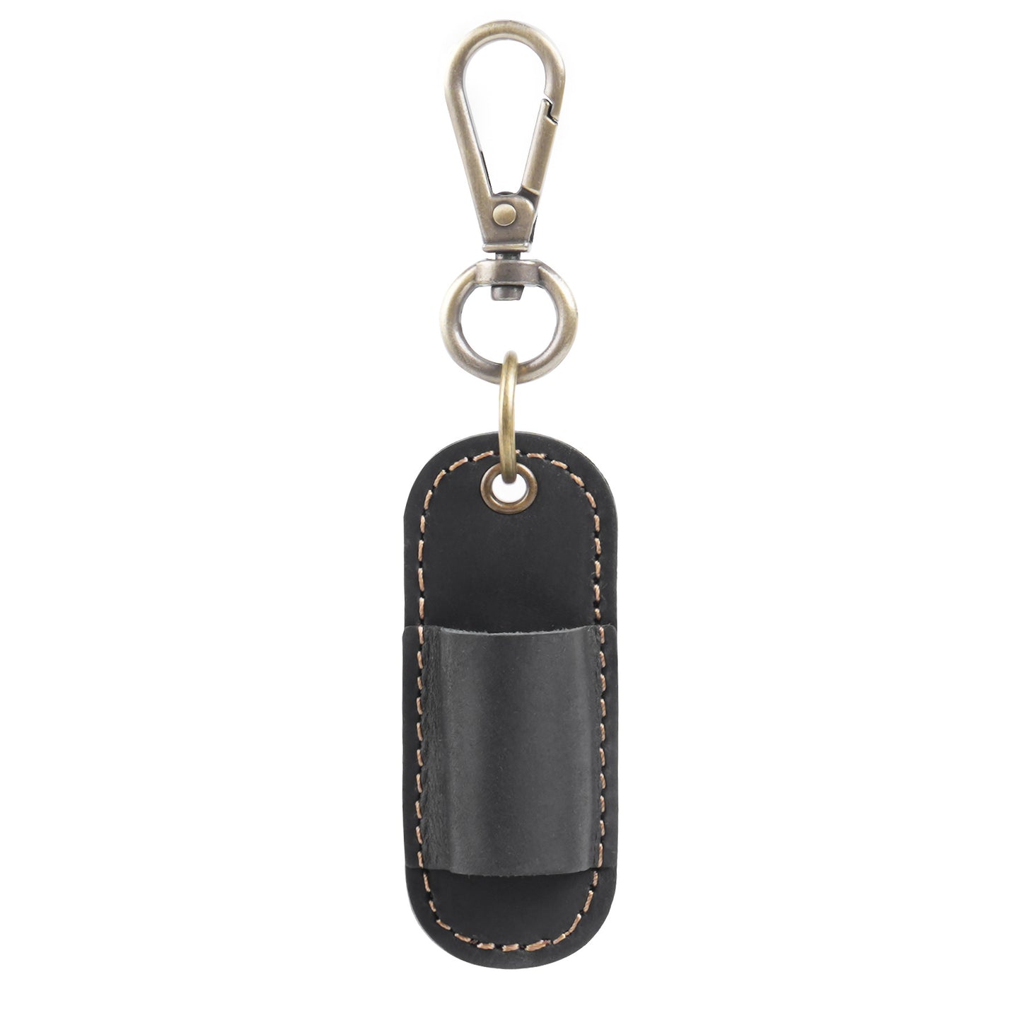 Crazy Horse Leather Portable Pen Sleeve
