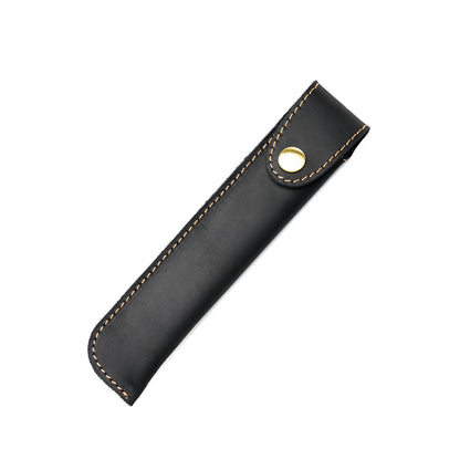 Crazy Horse Leather Slim Pen Sleeve Protective Case