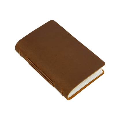 Crazy Horse Leather Portable Pocket Sketchbook