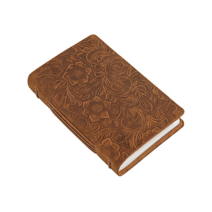 Crazy Horse Leather Portable Pocket Sketchbook