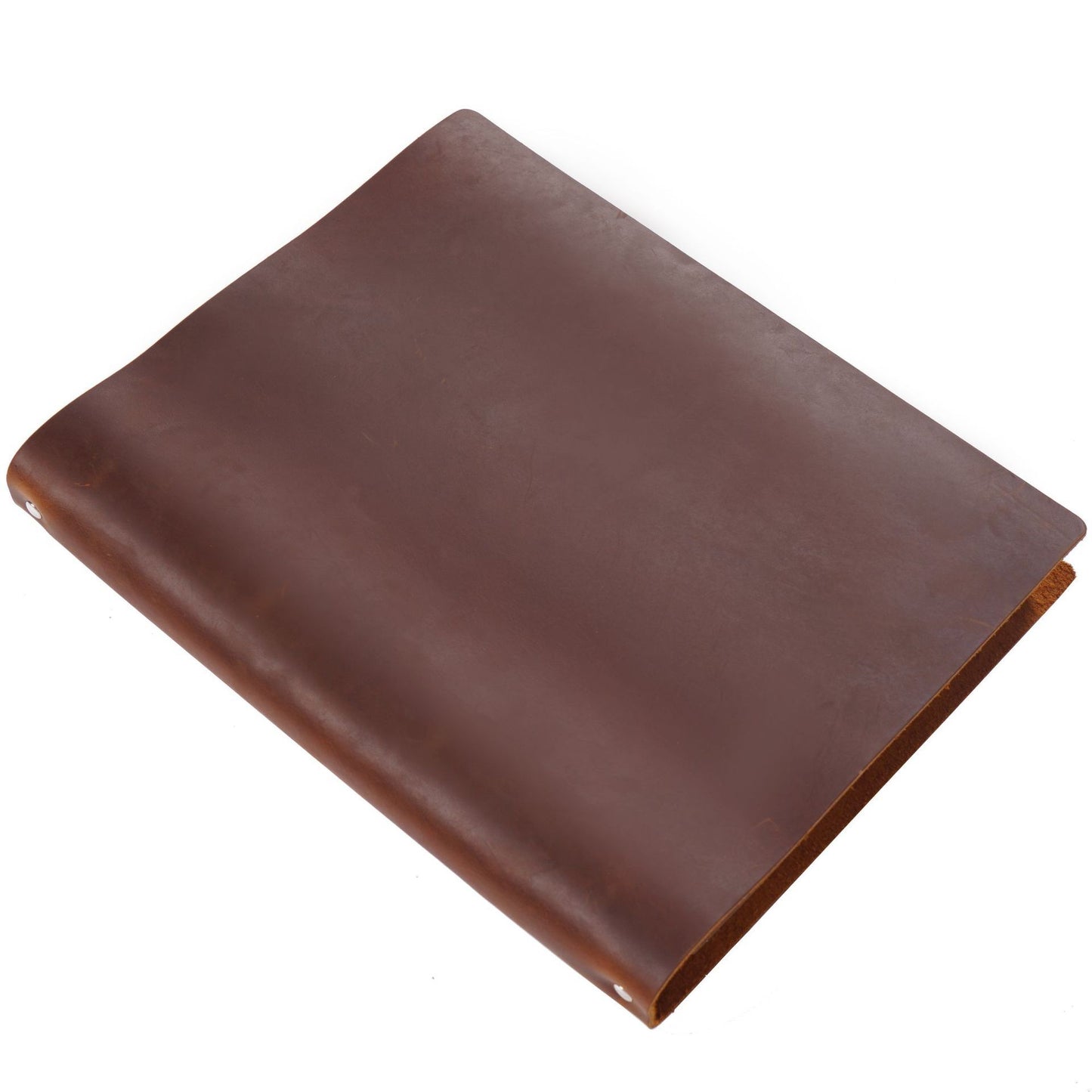 Crazy Horse Leather A4 Refillable Ring Binder Journal