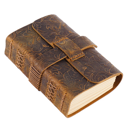 Crazy Horse Leather Kraft Paper Diary Notebook
