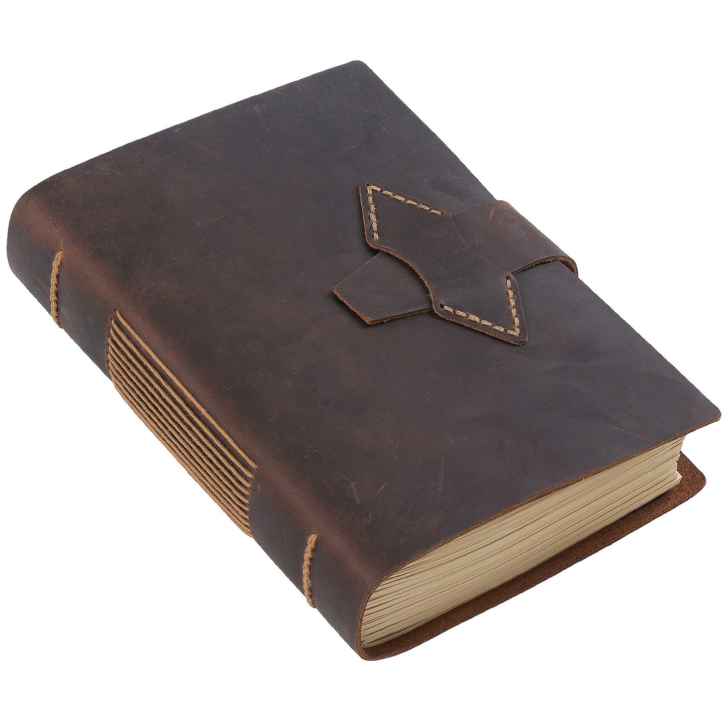 Crazy Horse Leather A5 Handmade Diary Notebook