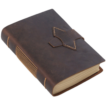 Crazy Horse Leather A5 Handmade Diary Notebook