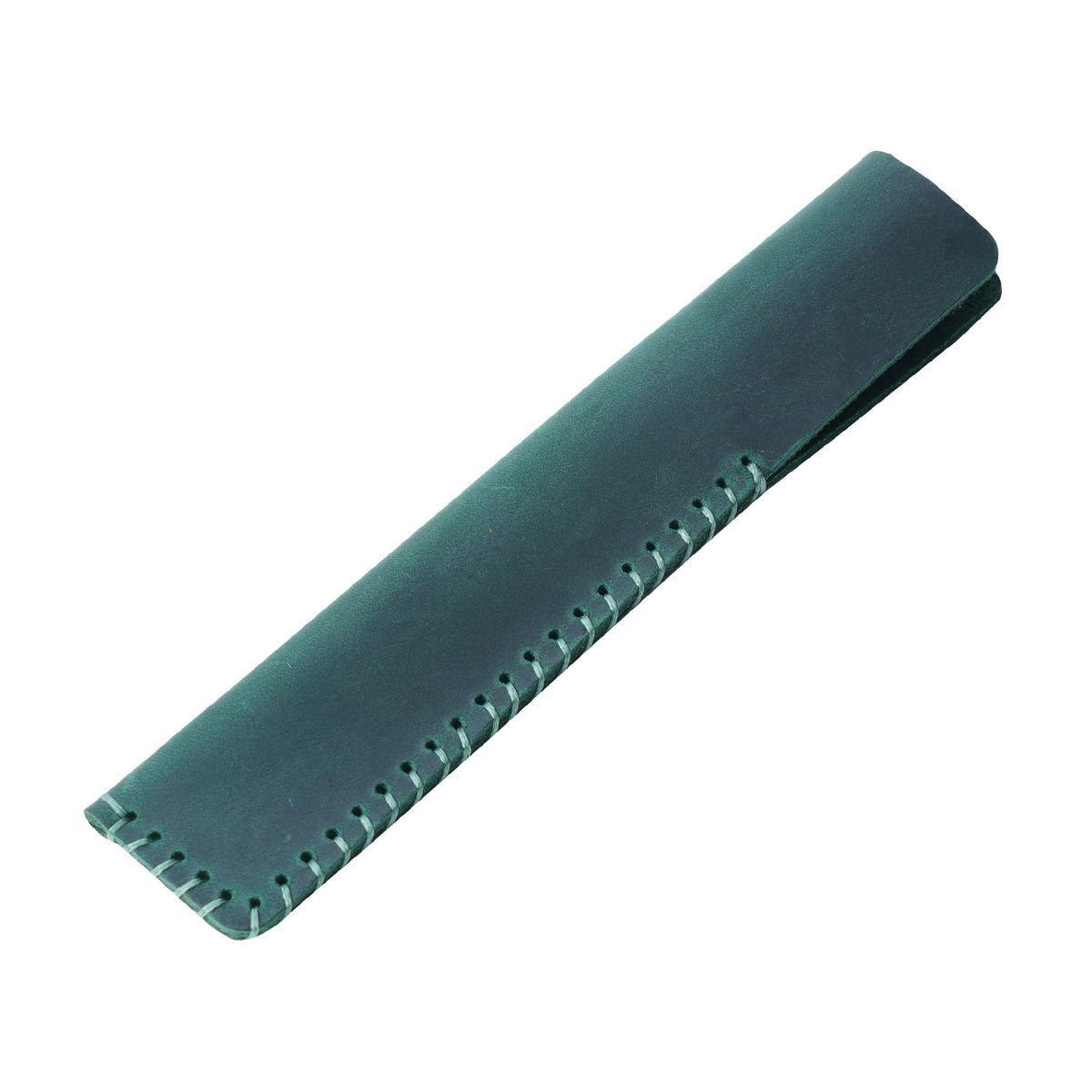 Crazy Horse Leather Handmade Pen Sleeve Case