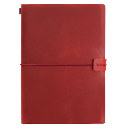 Crazy Horse Leather B5 Travelers Notebook Journal Cover