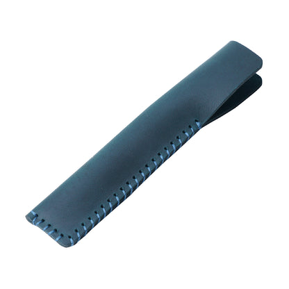Crazy Horse Leather Handmade Pen Sleeve Case