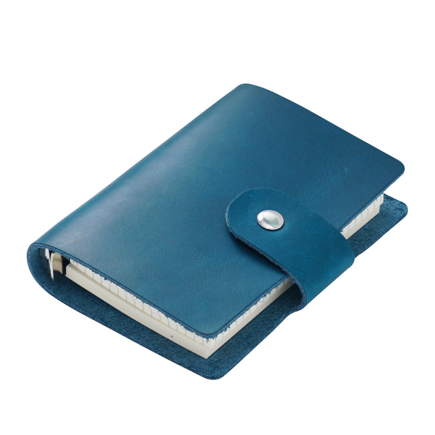 Crazy Horse Leather A8 Mini Refillable Pocket Journal