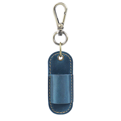 Crazy Horse Leather Portable Pen Sleeve