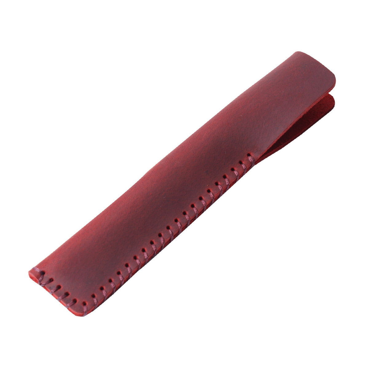 Crazy Horse Leather Handmade Pen Sleeve Case