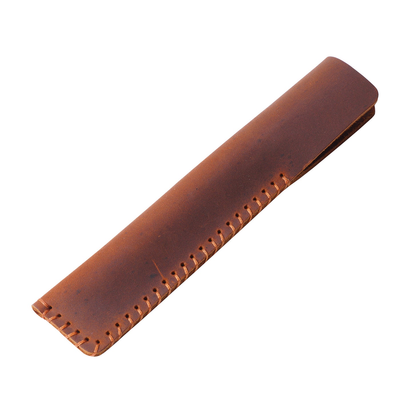 Crazy Horse Leather Handmade Pen Sleeve Case