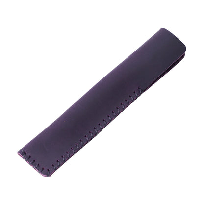 Crazy Horse Leather Handmade Pen Sleeve Case
