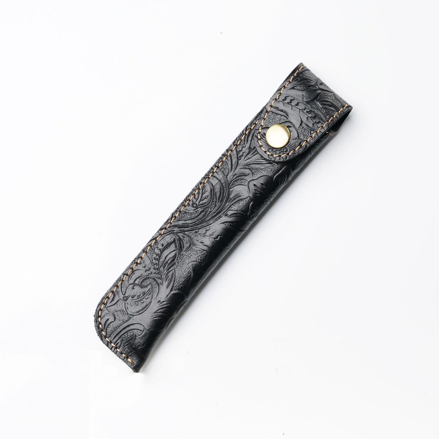 Crazy Horse Leather Slim Pen Sleeve Protective Case