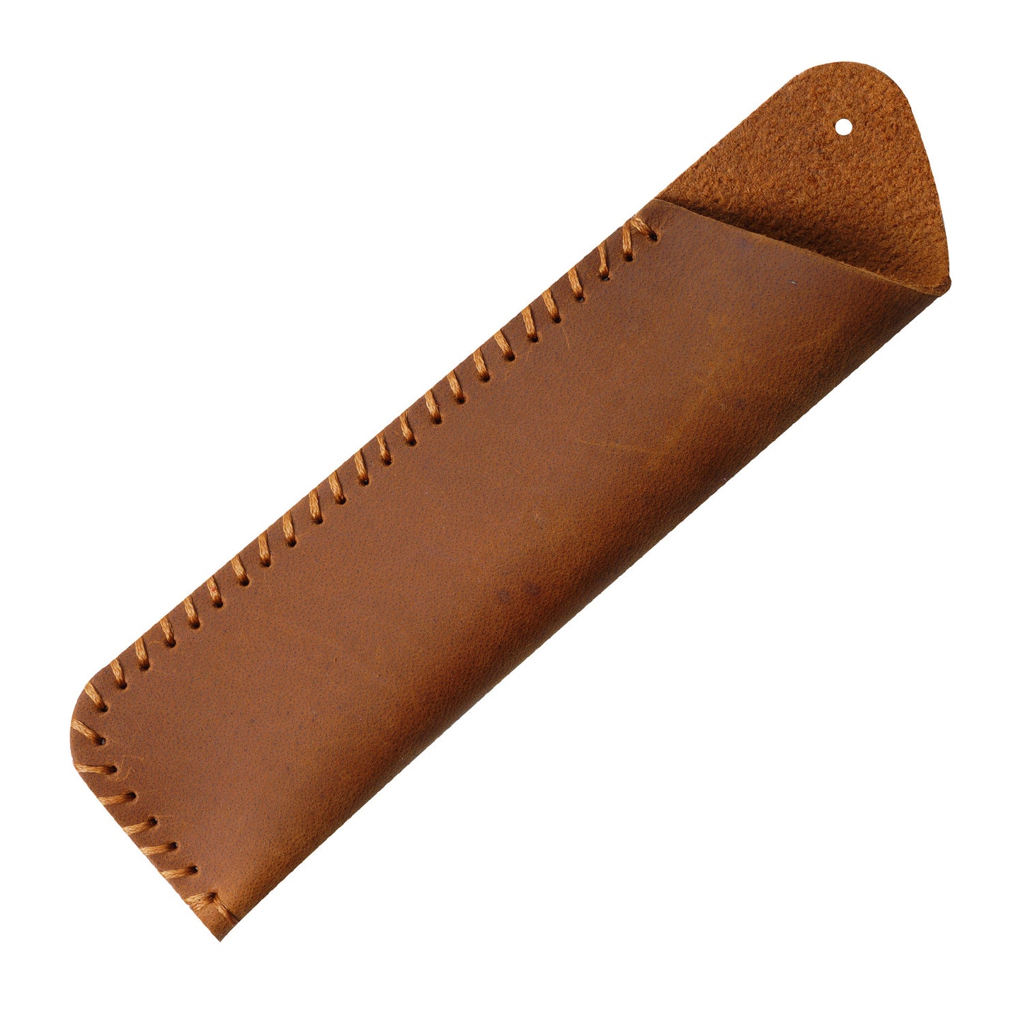 Crazy Horse Leather Handmade Pen Sleeve Case