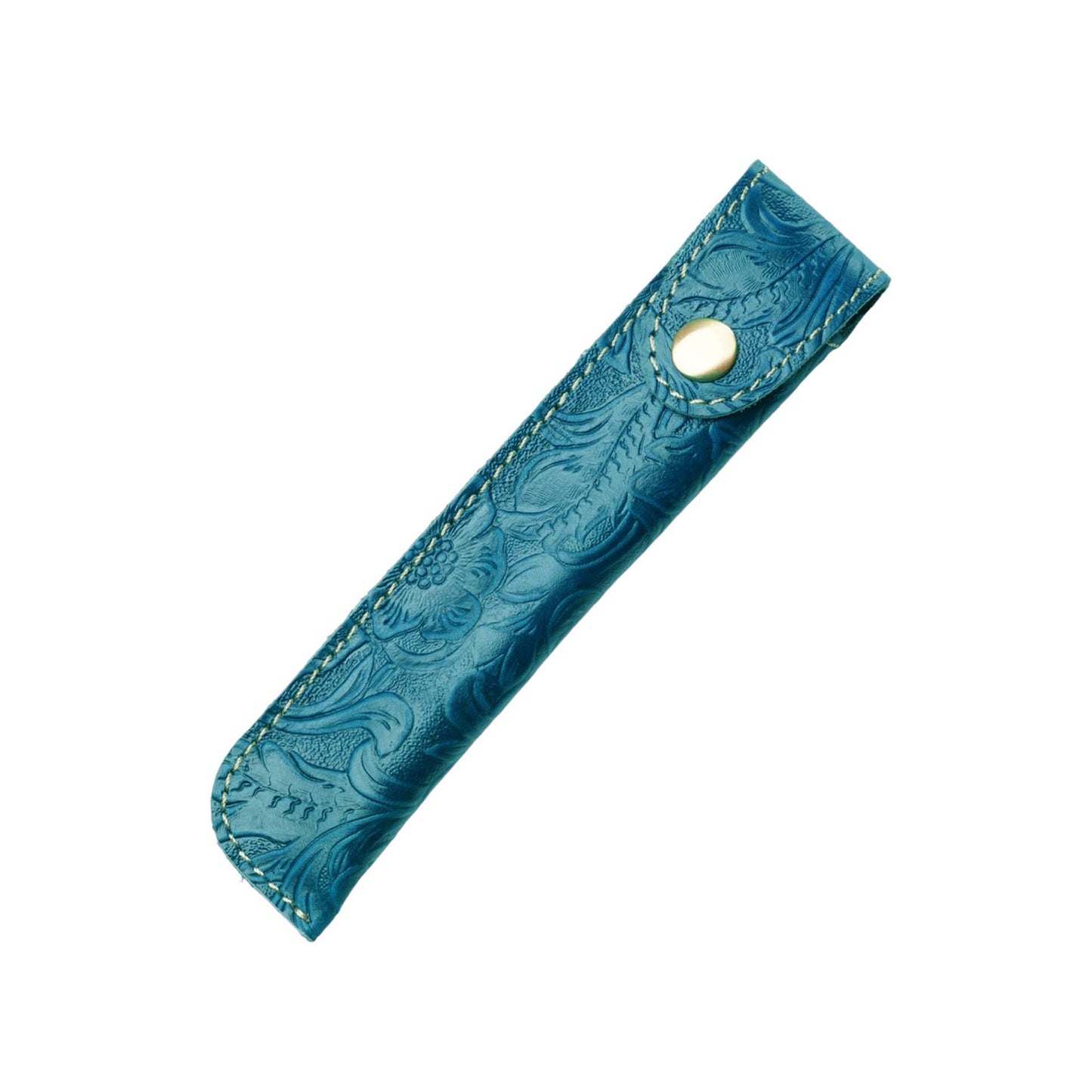 Crazy Horse Leather Slim Pen Sleeve Protective Case