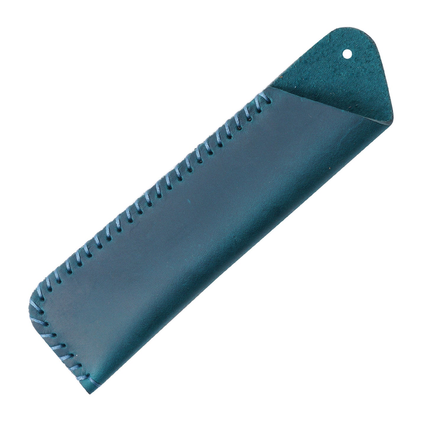 Crazy Horse Leather Handmade Pen Sleeve Case