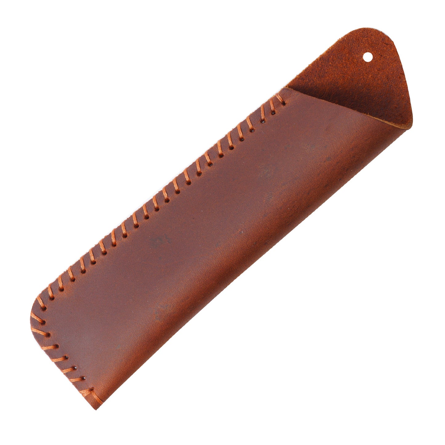 Crazy Horse Leather Handmade Pen Sleeve Case