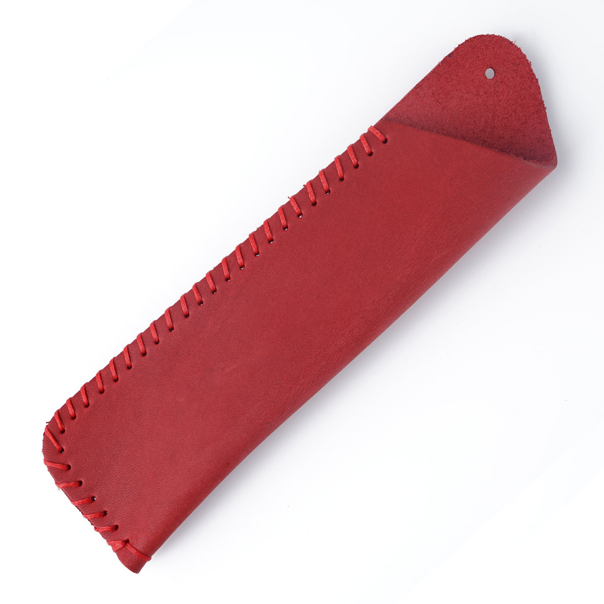 Crazy Horse Leather Handmade Pen Sleeve Case